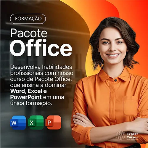 Imagem de divulgação do curso Formação Pacote Office.