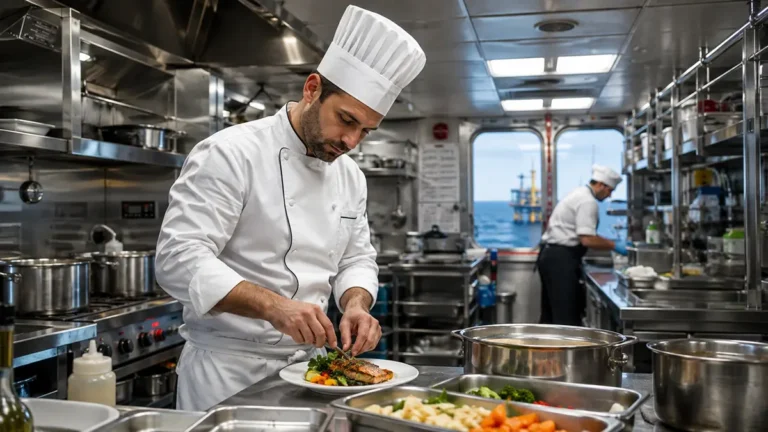 Anúncio do feirão de vagas de cozinha offshore do Grupo GPS e GR Serviços de Alimentação em Macaé
