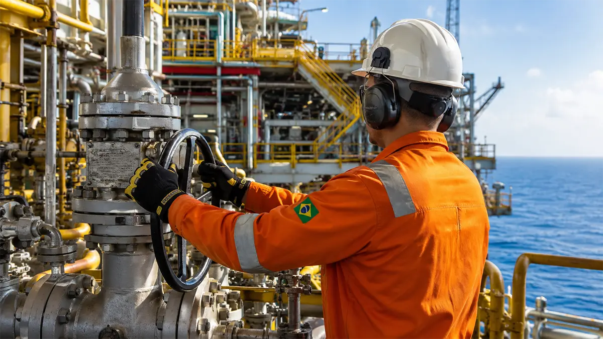 Anúncio do processo seletivo da Perbras com vagas de emprego onshore e offshore em Macaé.