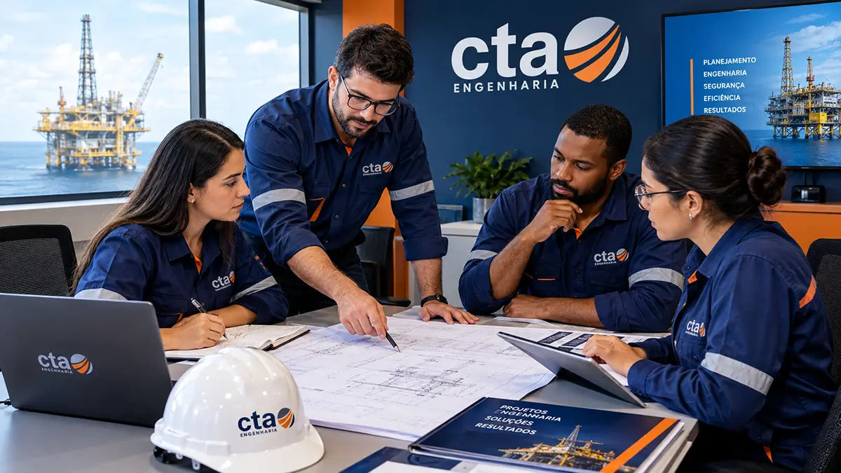 Anúncio de vagas de emprego na CTA Engenharia Ambiental em Macaé.