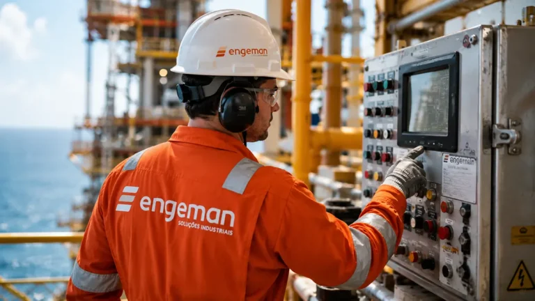 Anúncio de oportunidades e vagas de emprego na Engeman Soluções Industriais em Macaé.