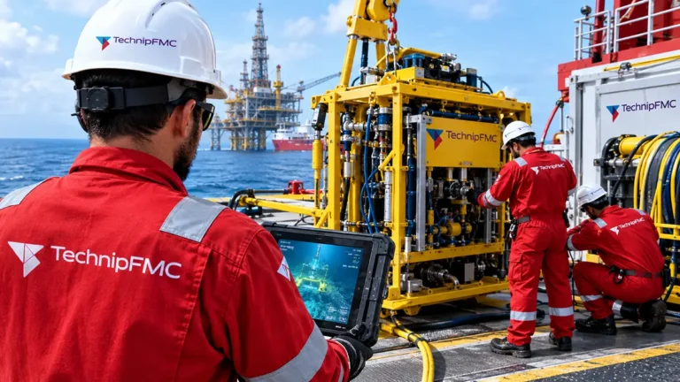 Anúncio de vagas de emprego na TechnipFMC em Macaé.