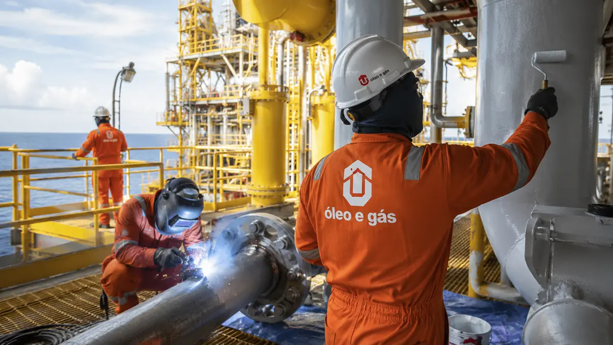 Anúncio de oportunidades de emprego offshore na UTC Engenharia em Macaé.